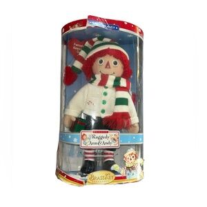 2004 BRASS KEY CLASSIC RAGGEDY ANDY PORCELAIN DOLL